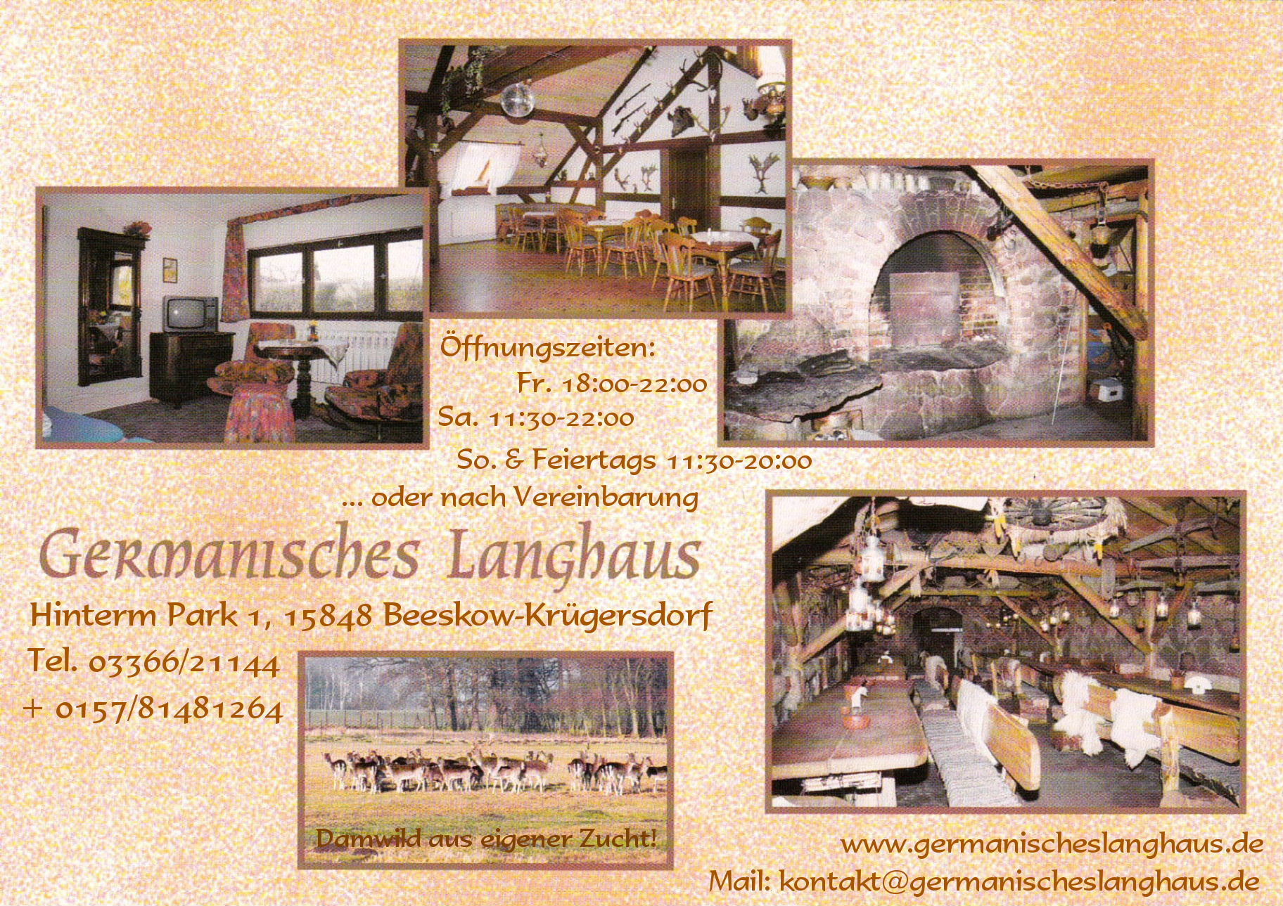 Bild 1 Germanisches Langhaus Inh. Geuter in Beeskow