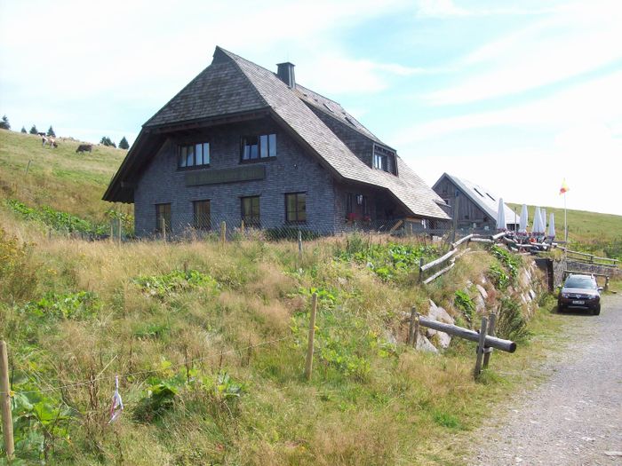 Hintere Front der St. Wilhelmer Hütte