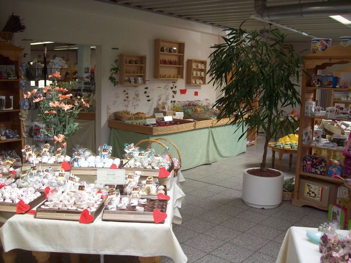 Verkaufsraum im Burkheimer Kräuterhof