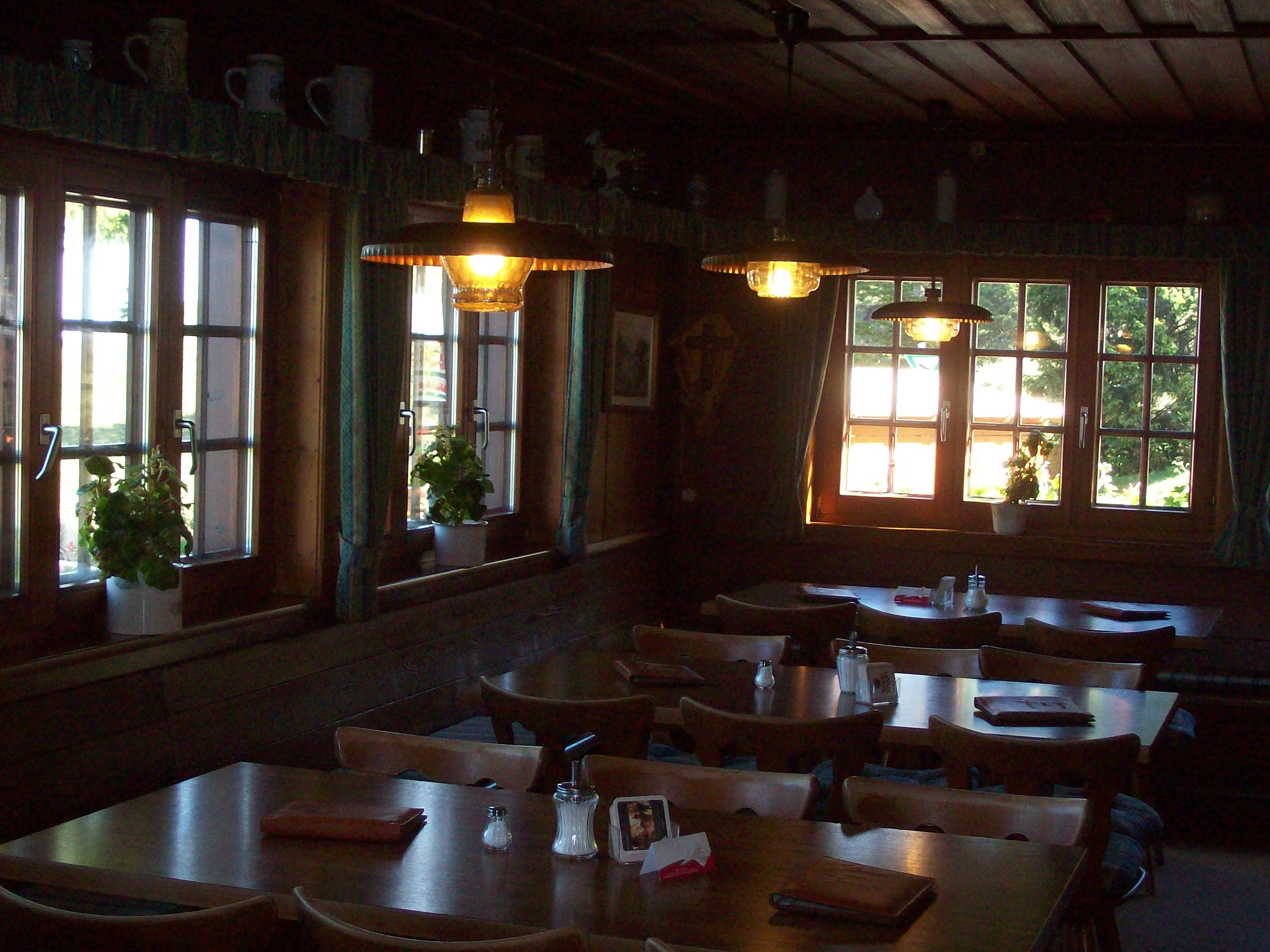 Gaststube der Krunkelbachhütte