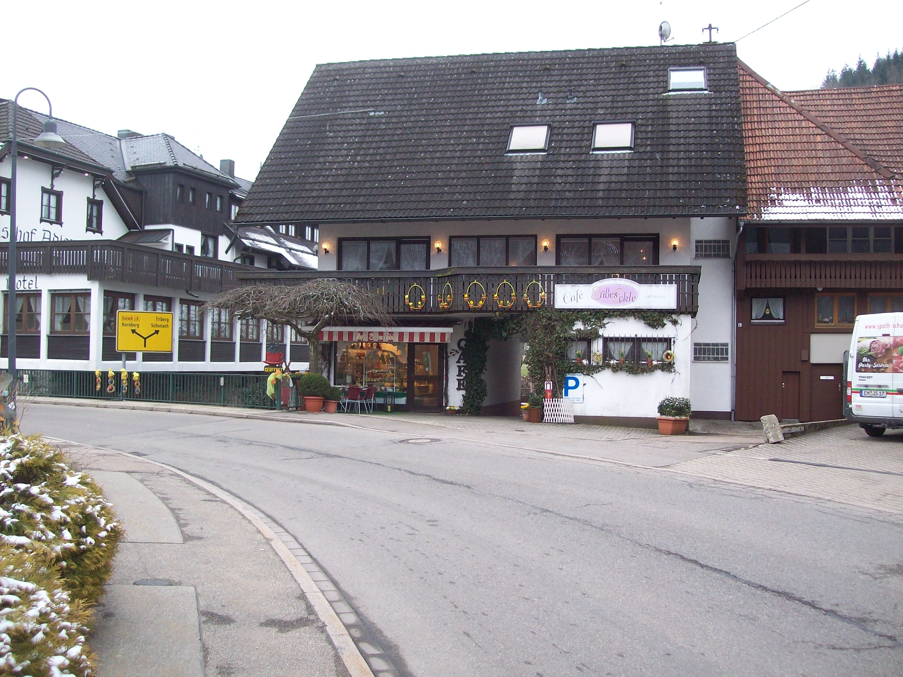 Cafe &quot;Zum süßen Eckle&quot; in Oberprechtal, einem Ortsteil von Elzach