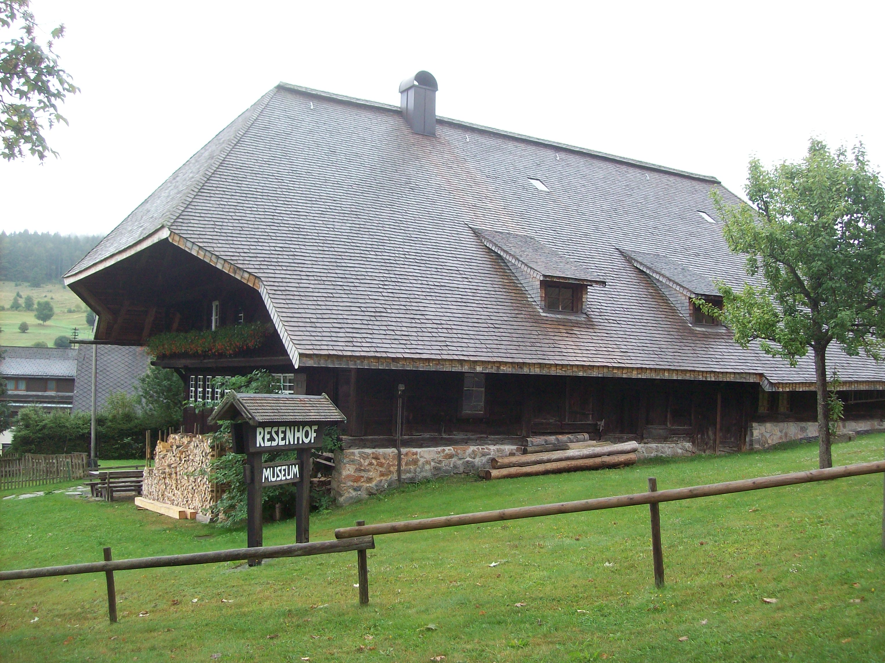 Der typische Eindachhof im Schwarzwald