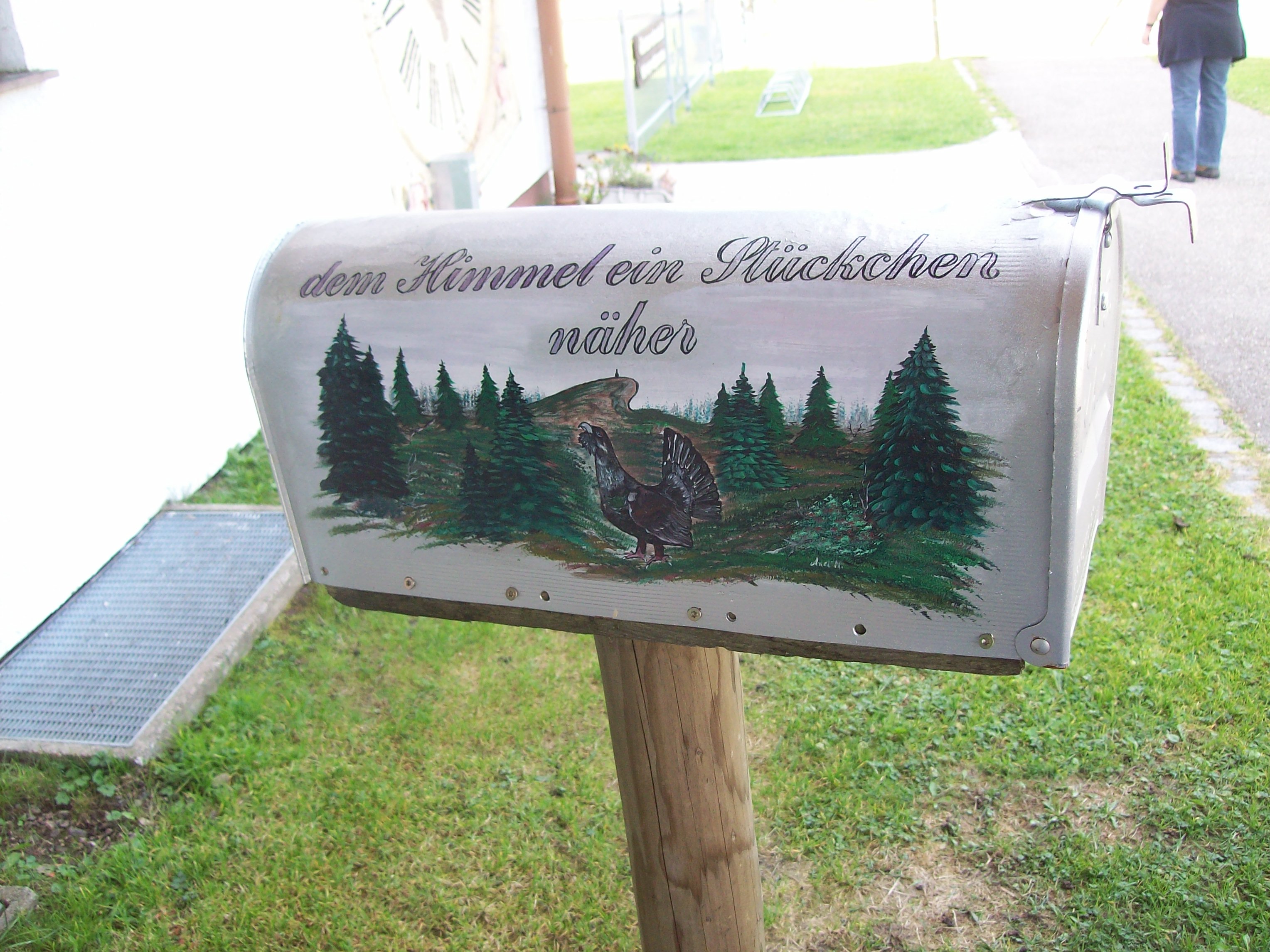 Briefkasten der Todtnauer Hütte