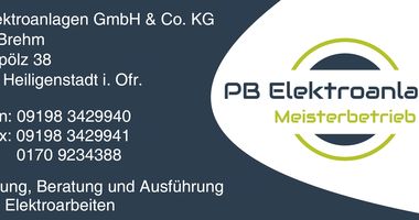 PB Elektroanlagen GmbH & Co.KG Peter Brehm in Tiefenpölz Markt Heiligenstadt in Oberfranken