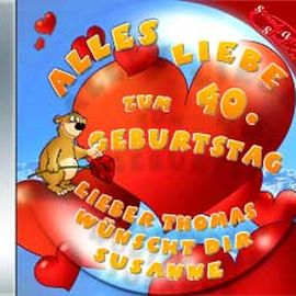 Geburtstags-CD (Herzen-Cover)