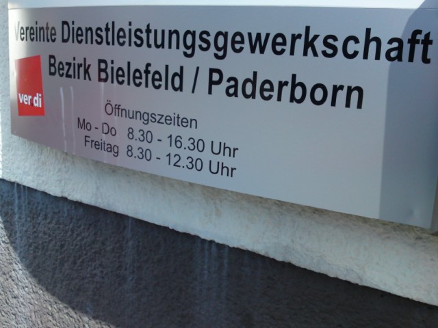 Bild 44 ver.di - Vereinte Dienstleistungsgewerkschaft in Bielefeld