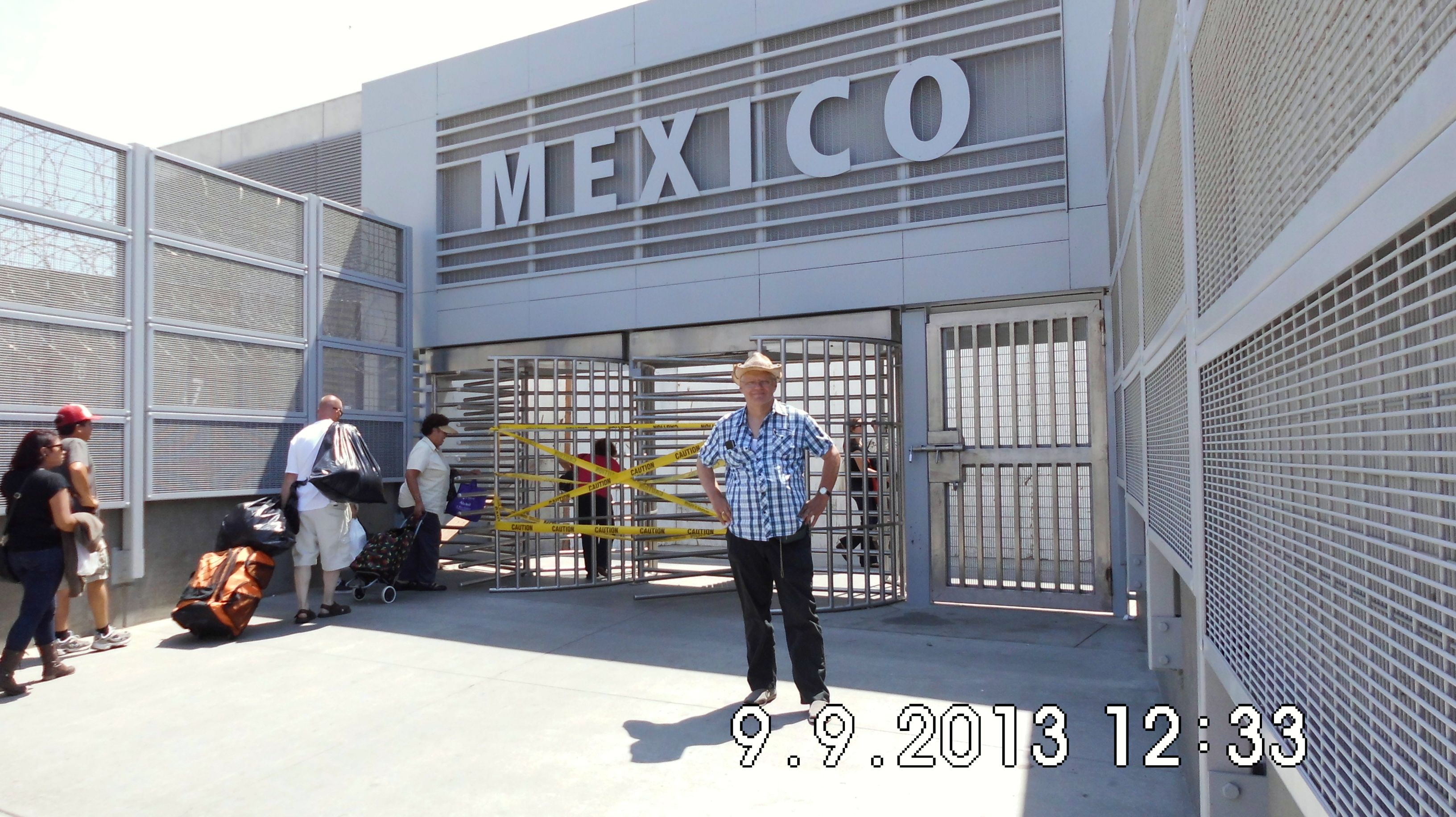 Mexiko  man kam leicht rein,aber schwer wieder aus in die USA