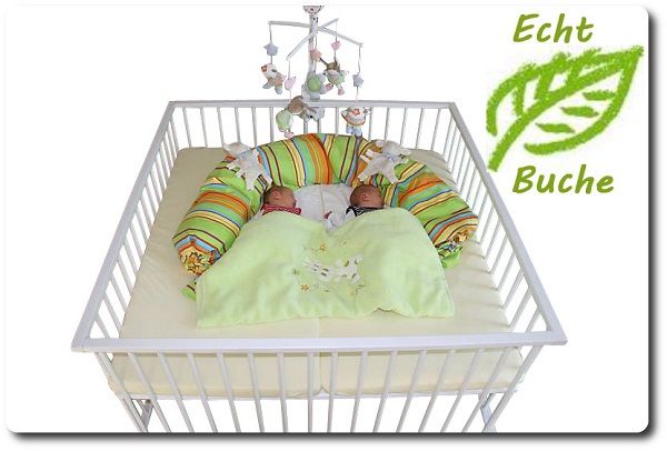 Babybetten für Zwillinge von Kindermöbel Hersteller Sämann