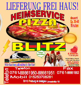 Pizza Blitz Pizzalieferservice