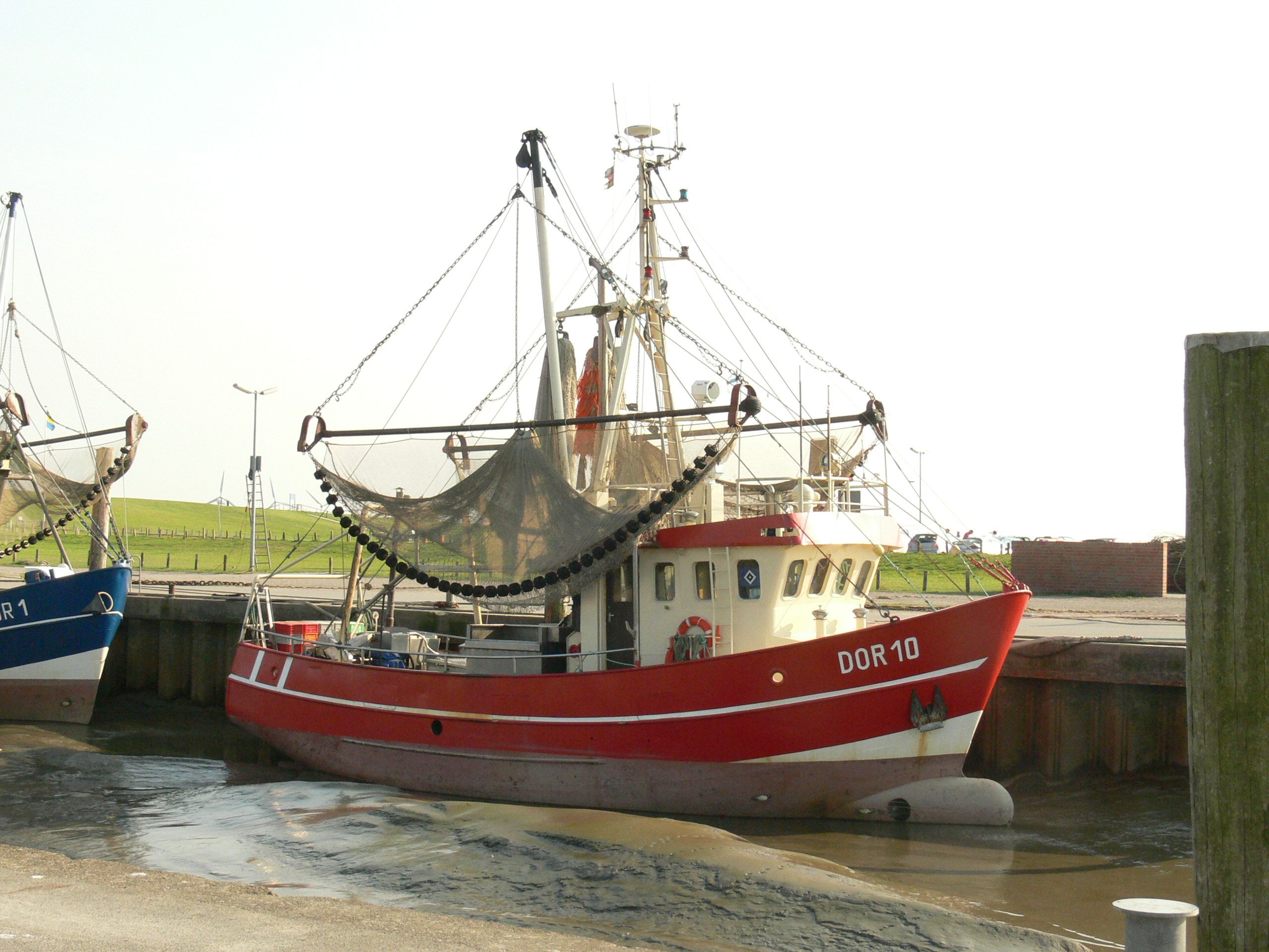 Kutter im Dorumer Hafen