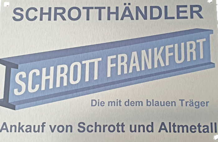 SCHROTTHÄNDLER SCHROTT FRANKFURT -Geschäftsstelle-