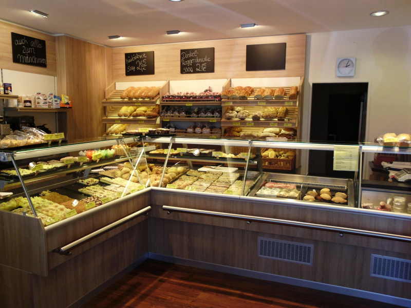Verkaufsraum Bäckerei Timmermann