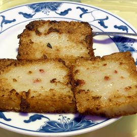 Lo Pak Gou (gebratene Rettichkuchen)