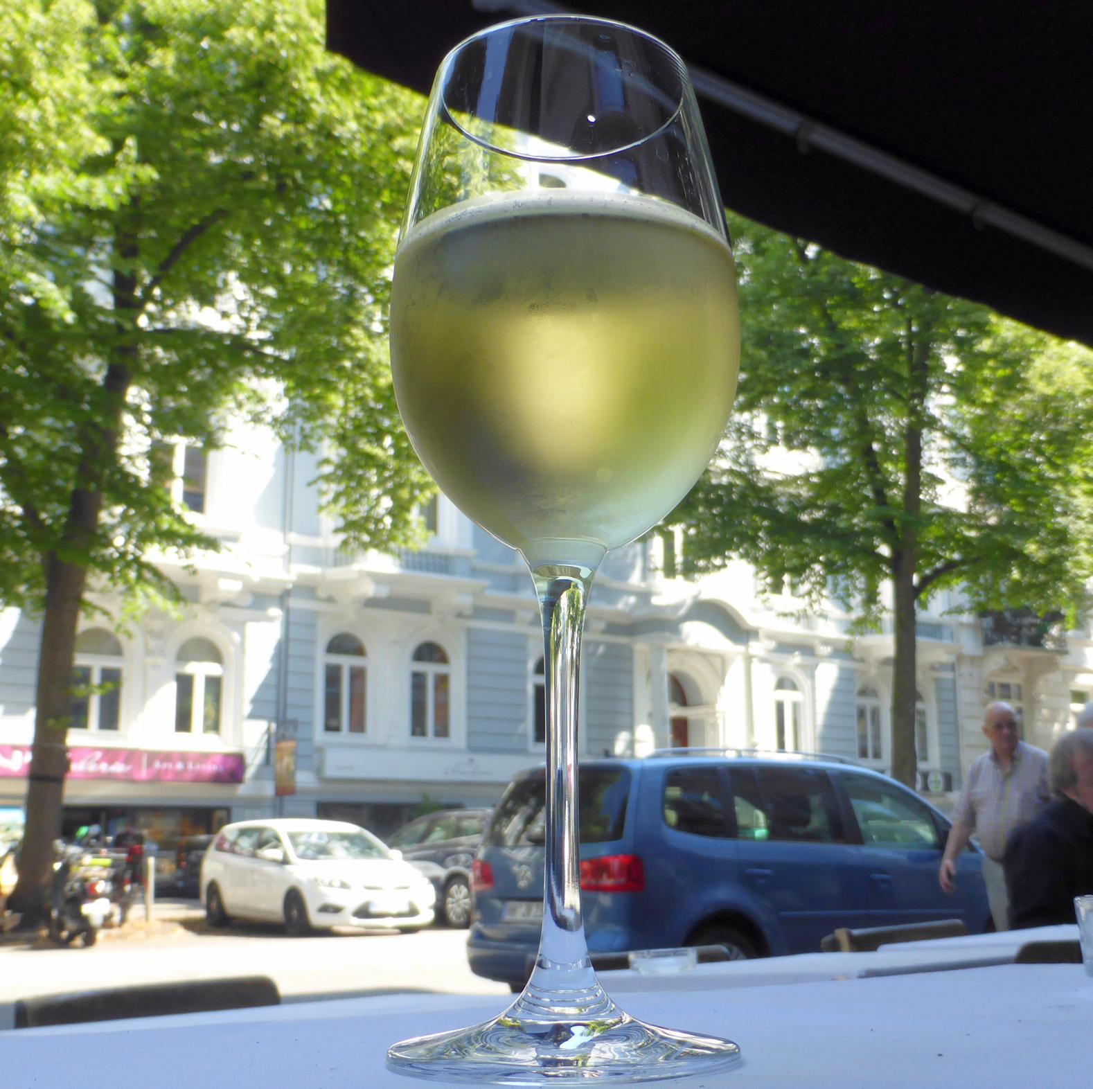 Open-Air-Weißwein