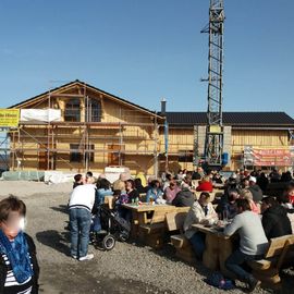 2016, der Biergarten sieht heute viel besser aus