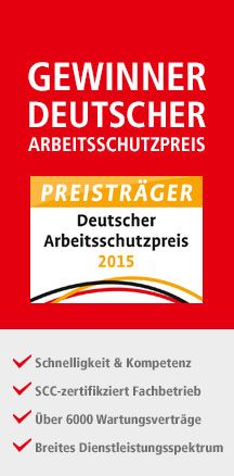 Gewinner Deutscher Arbeitsschutzpreis