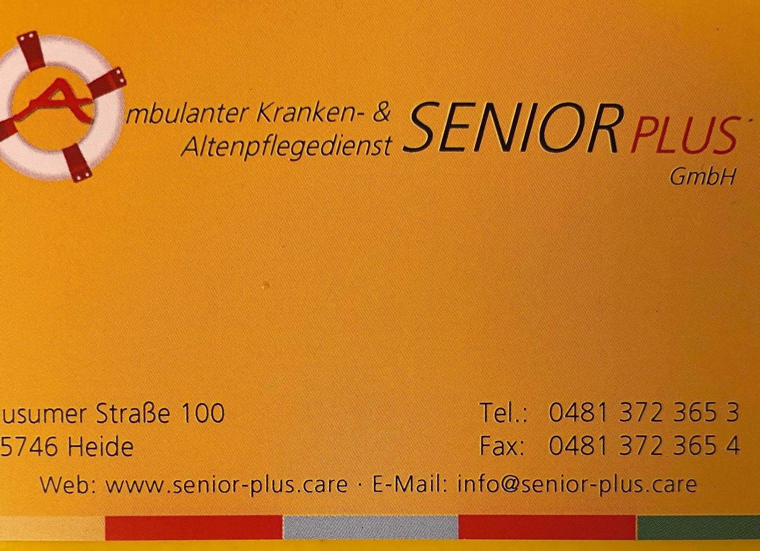 Bild 3 Ambulanter Kranken- & Altenpflegedienst Senior Plus GmbH in Heide