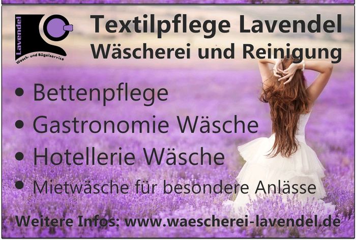 Textilpflege Lavendel Chemische Reinigung