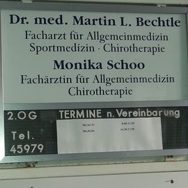 Bechtle Martin Ludwig Dr.med. prakt. Arzt Chirotherapie, Schoo Monika in Dietzenbach