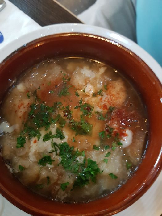 Lecker Zwiebelsuppe