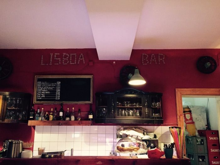 Lisboa Bar am Boxi
