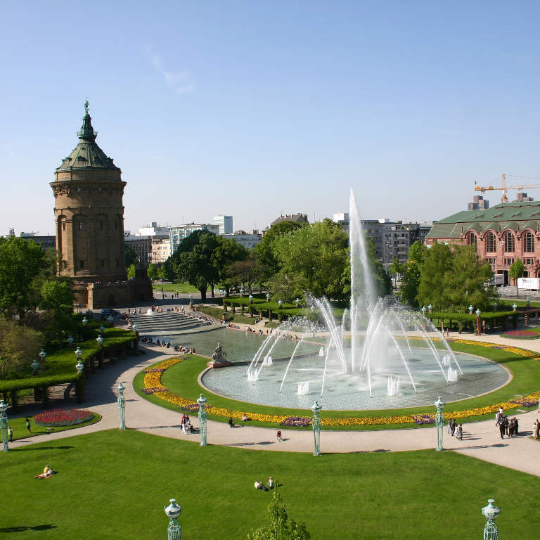 Ausblick aus der Naturheilpraxis kerngesund² von Heilpraktiker Michael Hoster in Mannheim.