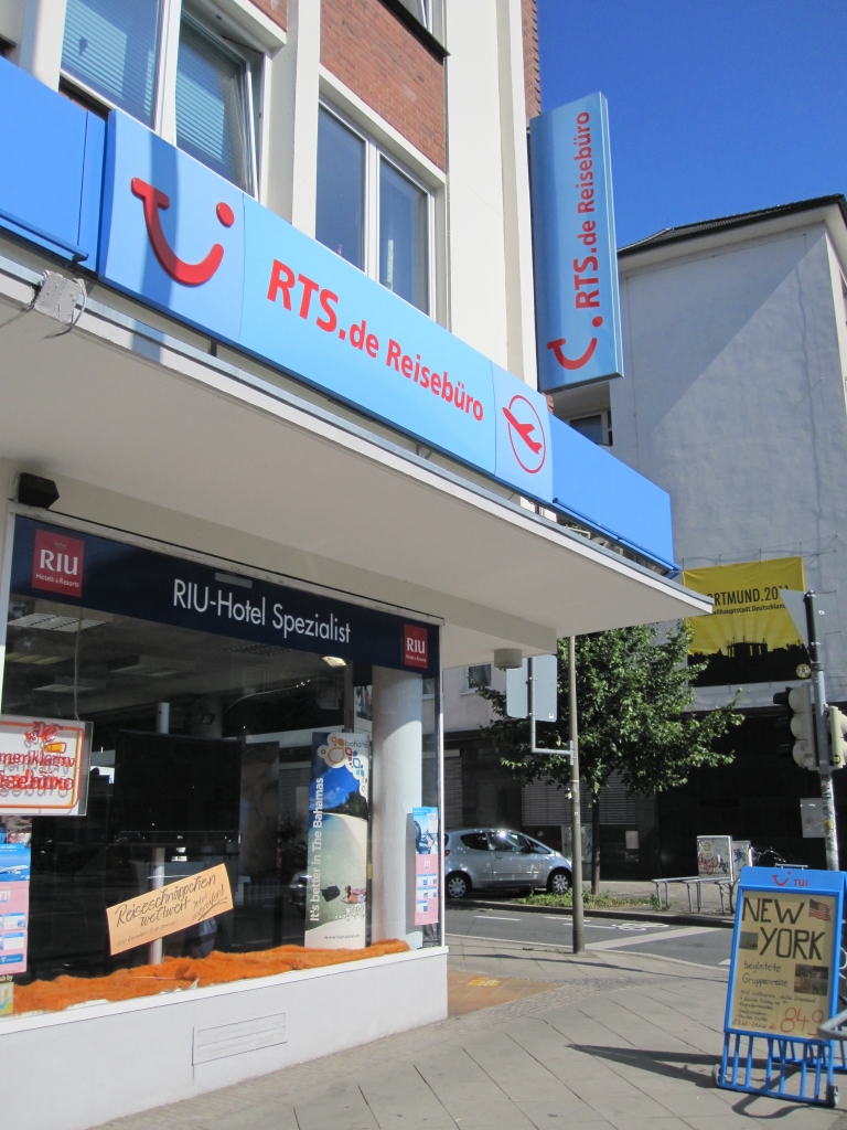 RTS.de: das Reisebüro in Dortmund, direkt an der Hohen Straße.