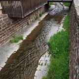 Böse Sieben - kleiner Fluß im Mansfelder Land in Lutherstadt Eisleben