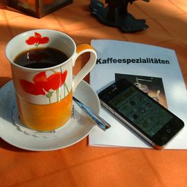Kulturkneipe Schmiedemuseum in Hatterwüsting - online - Kaffeepott 2 €
