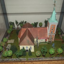 Modell der Christuskirche in Harpstedt 