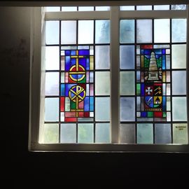 Glasfenster der Zionskirche in Worpswede