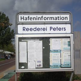 Info zu den Fahrten mit der Reederei Peters am Hafen Ueckermünde