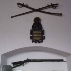 Waffen und Wappen im Rittersaal