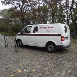 Lieferwagen von Mayer Junior am Bremer Schlachthof