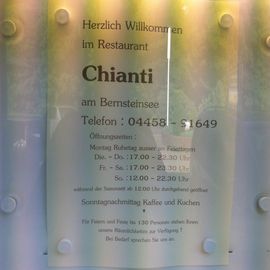 Restaurant Chianti am Bernsteinsee in Conneforde Gemeinde Wiefelstede