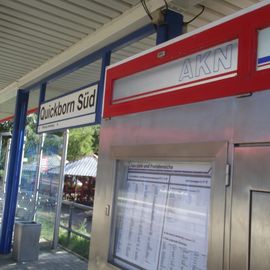 AKN Eisenbahn Automaten am Bahnhof Quickborn Süd