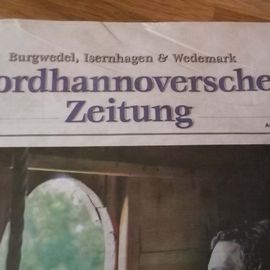 Nordhannoversche Zeitung vom 9.9.2015