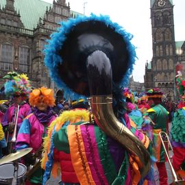 Samba Karneval in Bremen - die Quastenflosser aus der Schweiz