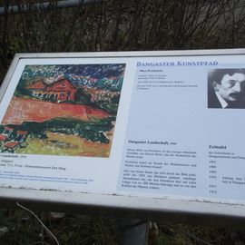 Kunstpfad in Dangast - Kurhaus in Dangast von Max Pechstein - Mitglied der Brücke