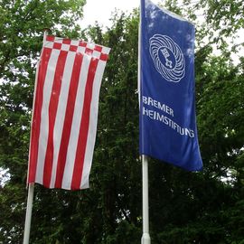 Man zeigt Flagge in Bremen