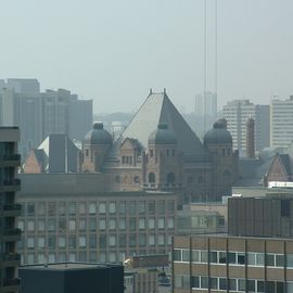 Toronto mit TUI gebucht - Blick aus dem Hotel zur Universität