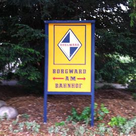 Borgward Blechschild