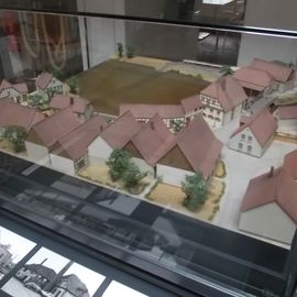 Modell vom Tuchmacher Museum in Bramsche 