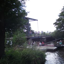 Beliebter Radweg in Neu Helgoland an der Hammebrücke