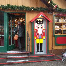 Auf dem Bremer Weihnachtsmarkt - Käthe Wohlfarth Häuschen