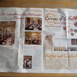 Deutscher Kaffeeverband - Werbeschrift zum Tag des Kaffees