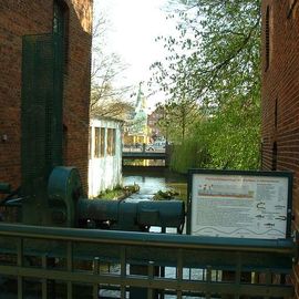 Fischtreppe an der Delme - Graftstau in Delmenhorst