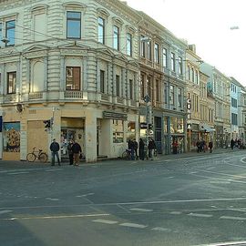 Sielwallkreuzung mit dem CINEMA Kino, Drehort f&uuml;r den Film Neue Vahr S&uuml;d von Sven Regener