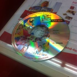 Diese gebrannte CD hat alle Informationen der Bestellung.