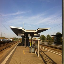 Bahnhof in Nienburg an der Weser - Gleis 5 + 6